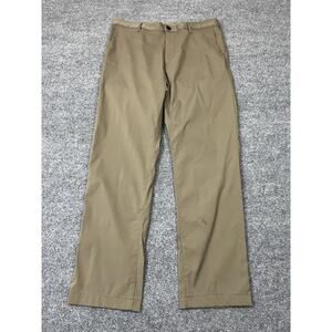 Theory Performance Pants Zaine Stretch Chino 34 Quiet Luxury Work Office Preppy